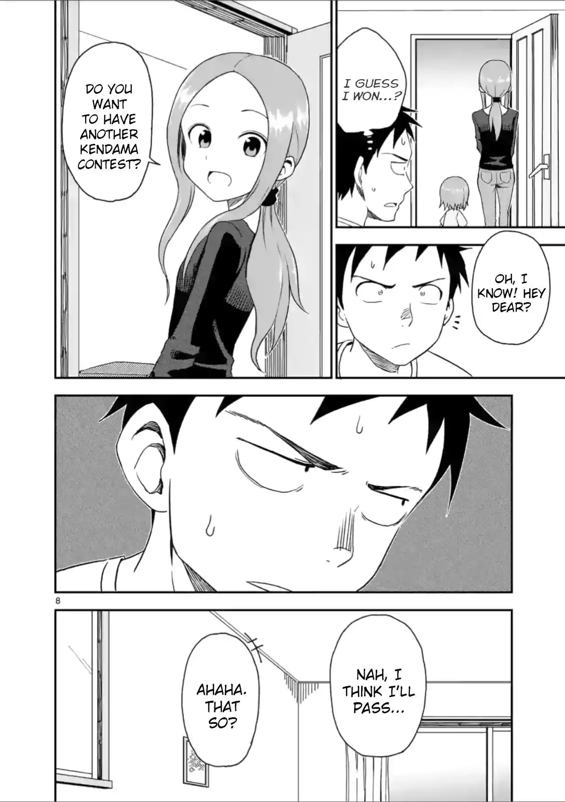 Karakai Jouzu no (Moto) Takagi-san Chapter 45 8